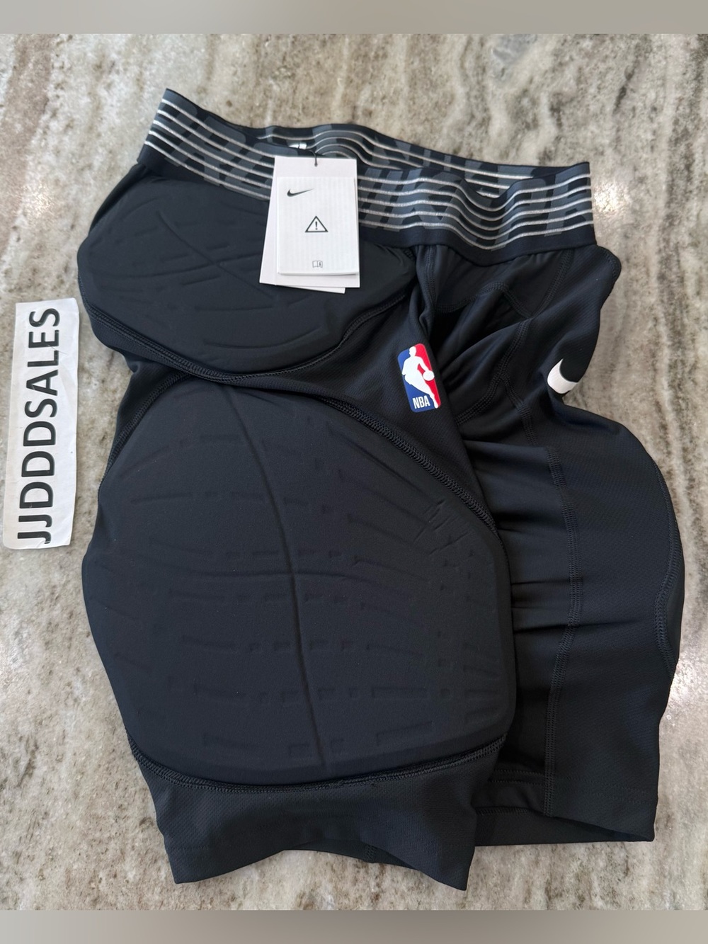 Nike Pro Hyperstrong NBA Padded Compression Shorts Black 881966-010 Men’s 2XL-T